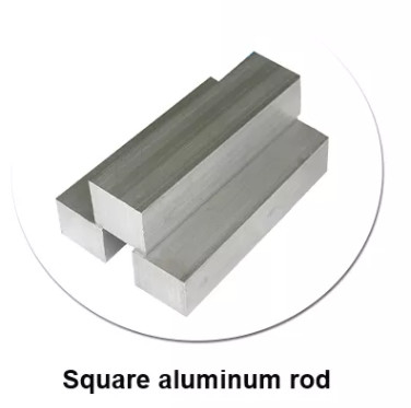 6005 Extruded Aluminium Square Bar For Construction Decoration